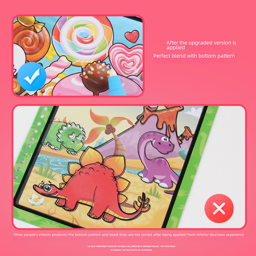 Magic Water Painting Book Kindergarten Clear Water Coloring Water Writing Book Tracing Book Drawing Book Preschool Enlightenment Painting Book Toy