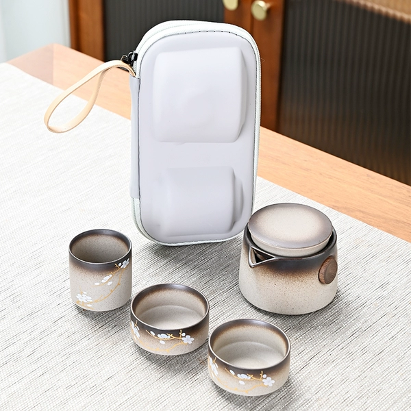 ✷☥☥☥☥☥✷ 27 one pot + 3 cups + white travel bag ✷☥☥☥☥✷