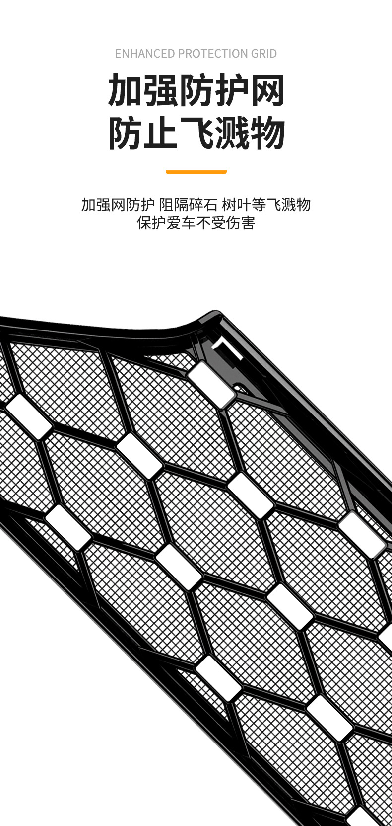 Suitable for Aito M6 Extended-Range Version/Pure Electric Version, Star-Pattern Integrated Welded Car Insect-Proof Net, Dedicated for the Front Grille