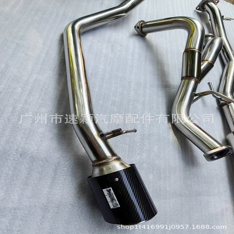 Modified Exhaust Pipe Suitable for Next-Gen Ranger Raptor 2023 Model with 2.0 Displacement, Full Tail Section