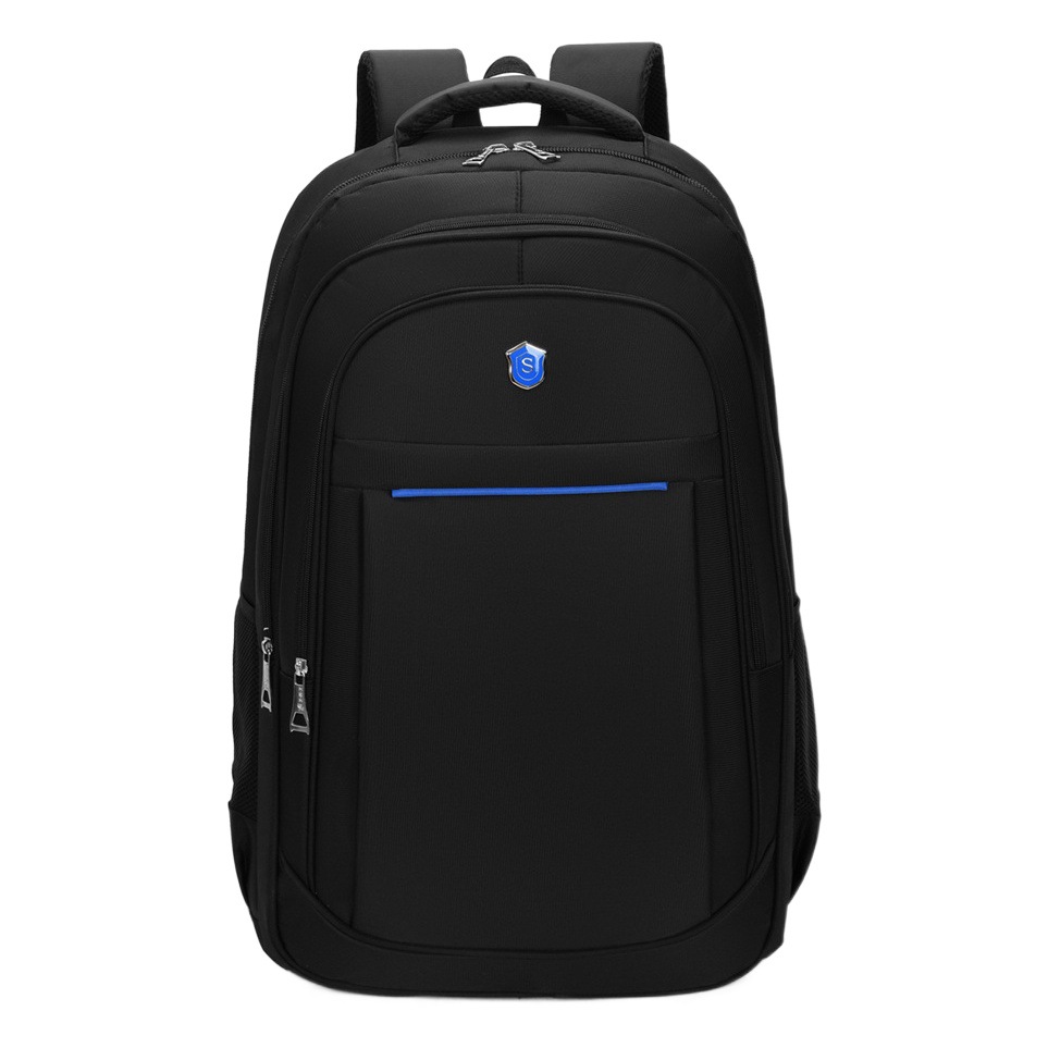 New College student all-match men's business bag waterproof lightweight large capacity adjustable chest buckle non-slip drop backpack