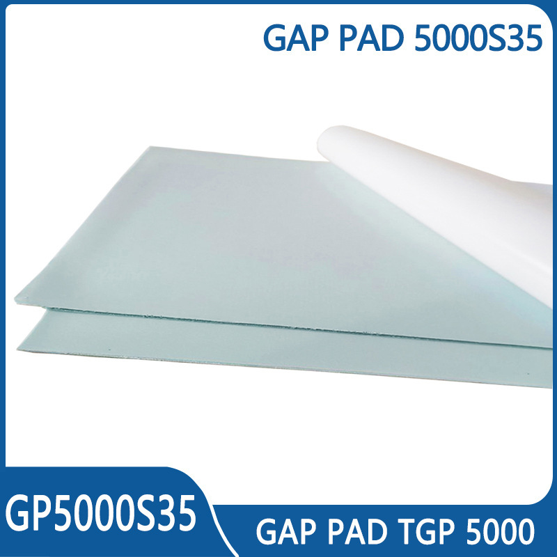 High-Quality Gap Pad 5000S35 Thermal Conductive Silicone Pad 5W Heat Sink, Also Known as Gp5000S35 Interface Material