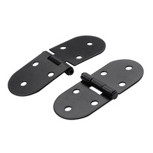 厂家直销翻板铰链圆头合页老式腰铰小合页折叠柜门餐桌