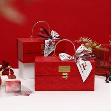 礼盒金属手提伴娘结婚回礼空盒包装盒礼品盒批发喜糖盒手工礼盒