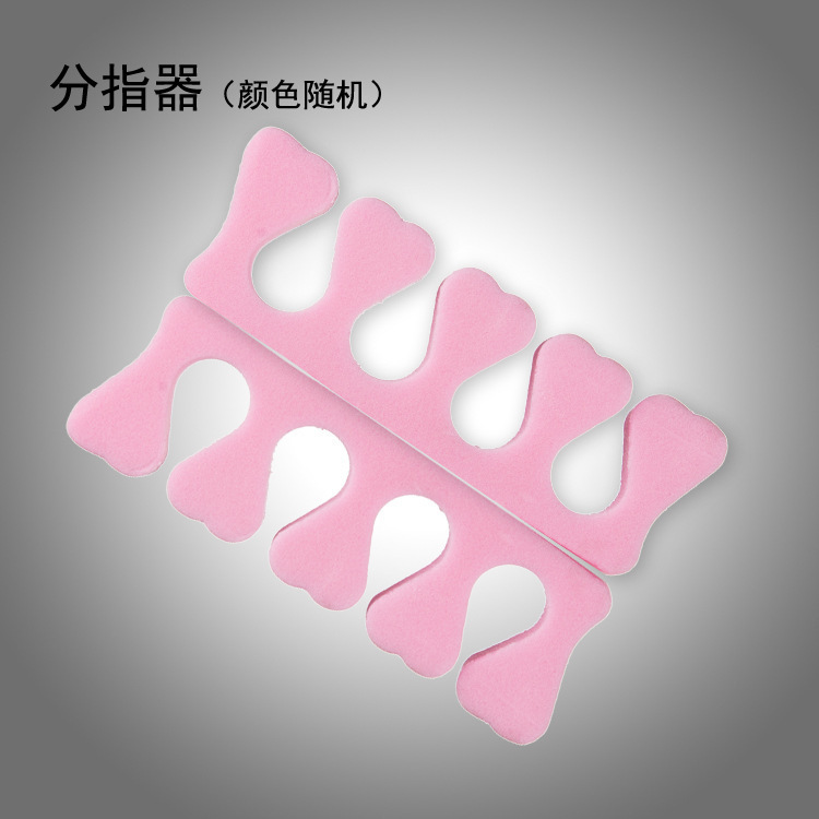 Toe and Finger Sponge Separator, Peach Heart Finger Separator, Nail Polish Fixed Toe Separator for Nail Salon