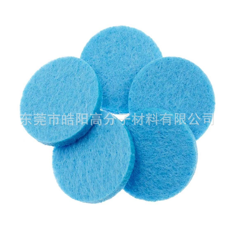 销售香水瓶用香薰棉片 纤维棉芯饰品配件香水吊坠纤维垫片定制