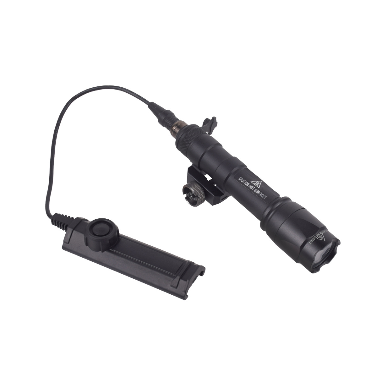M600B/M600C High-Brightness Handheld LED Aluminum Alloy Tactical Flashlight Dual Control SF Interface Mouse Tail 20mm_voghion.com