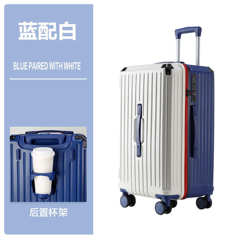 2025大容量行李箱女耐用拉杆箱28密码箱旅行箱多功能箱子轻便出行|undefined