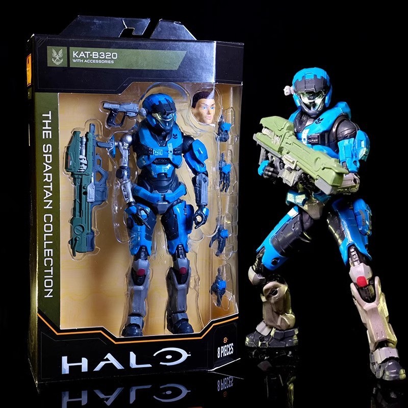 WCT正規版HALOリング無限士官長6.5インチ関節可動公仔兵士模型フィギュア玩具|undefined