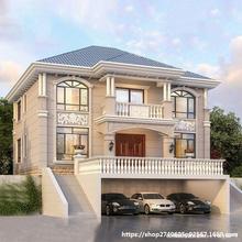 架空别墅设计架空层图纸图纸图图设计别墅全套自建房带建房设计图