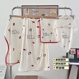 毛巾套装;浴巾、沙滩巾;连帽浴巾