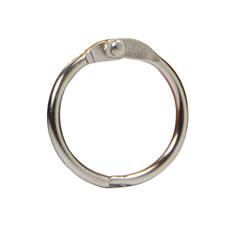 Metal Binder Rings DIY Journal Iron Book Rings Card Rings Binding Rings Keychain Accessories Curtain Hanging Rings