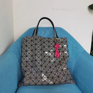 Ten-grid large-capacity commuter computer bag Japanese original frosted shoulder handheld tote shopping bag women's bag