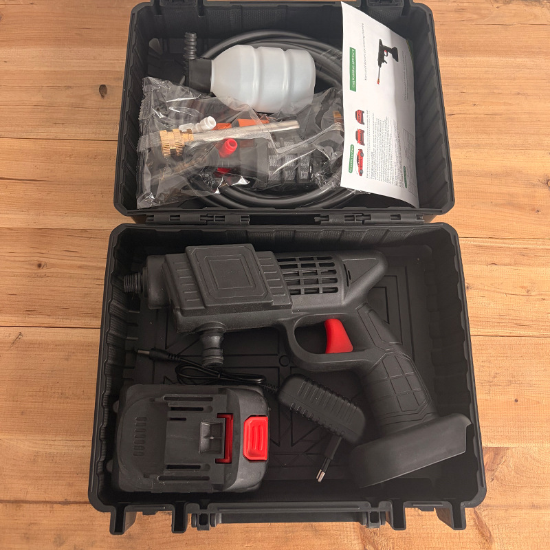 Fábrica pistola de agua de lavado de automóviles de alta presión eléctrica doméstica de super potencia herramienta eléctrica de litio pistola de agua de lavado de automóviles artefacto especial
