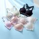Seamless Beautiful Back Ice Silk Bra Thin Summer Gather-up No Steel Ring Anti-sagging Hollow Butterfly Breathable Comfortable Underwear