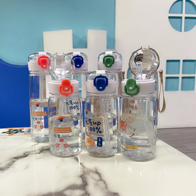 internet hot new good-looking simple and portable tumbler high temperature resistant shatter proof plastic cup cute wild water cup wholesale