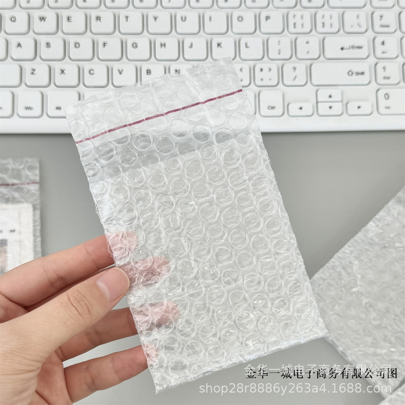 10 個/厚い透明 ins バブルバッグ小さなカード配送包装保護袋耐衝撃性厚みのあるギフトバブルバッグ|undefined