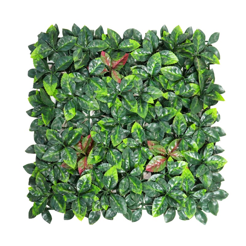 跨境热卖仿真植物墙造景装饰假花墙尤加利米兰装饰植物绿叶背景墙|undefined