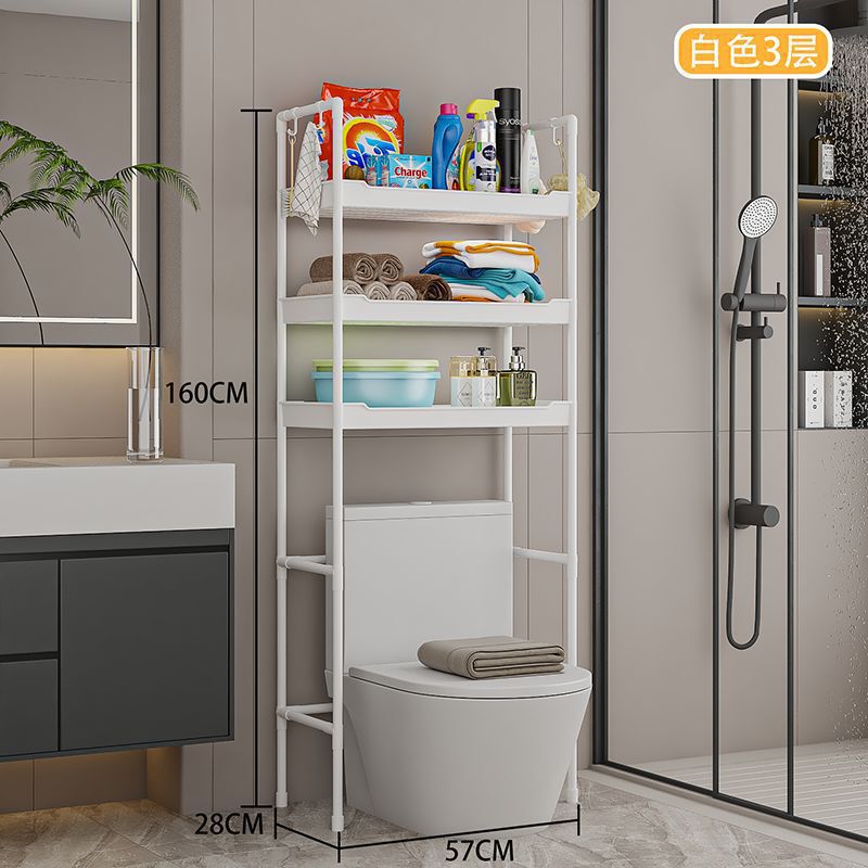 希音Temu床置き簡易便器棚浴室収納棚洗濯ラック多層便器棚|undefined