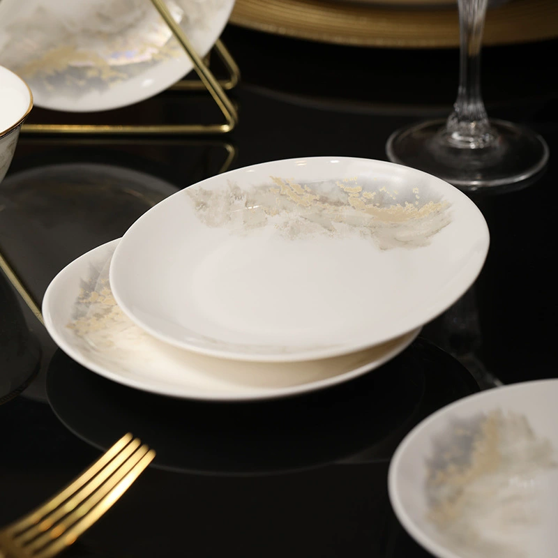 Заводская прямой доставкой Jingdezhen оптовыйBone china тарелка домашняя посуда для соуса соевого соуса уксус национальная тенденция блюдо