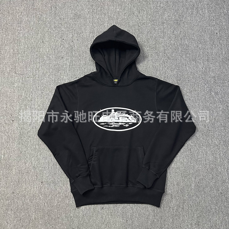 国境を越えた新型アメリカのファッションブランドであるcorteizhoodie set悪魔島フード付きスウェットスーツのファッションパンツ|undefined