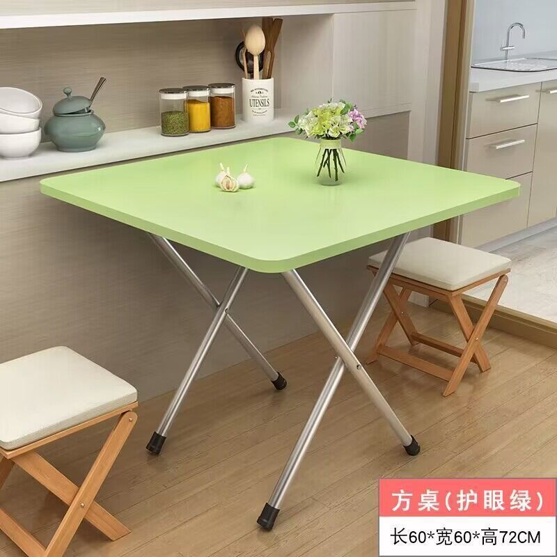 折りたたみテーブル、家庭用ダイニングテーブル、賃貸住宅、賃貸、小さなテーブル、寮、屋外ポータブル屋台、シンプルな正方形テーブル|undefined