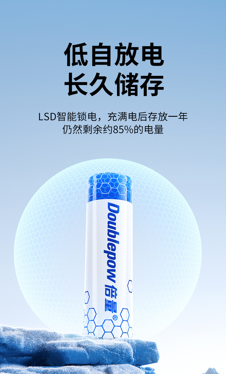 Double rechargeable battery suit No. 5 1.2V Ni-MH battery toy AA No. 5 battery 1 charged with 8 electricity