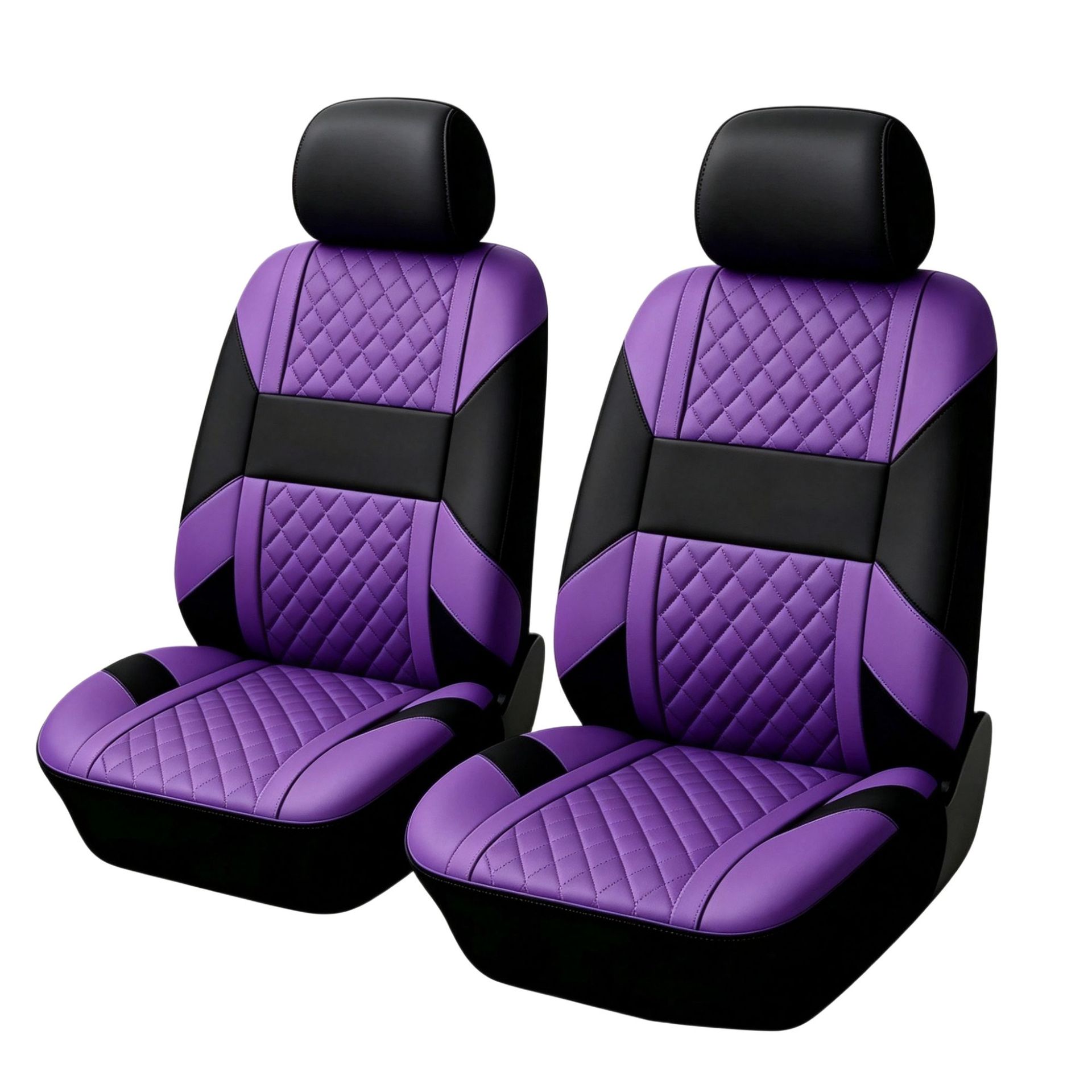 Manufacturer's universal car seat cover 3D horizontal stripe diamond pattern 9-piece set for five seats, suitable for cross-border e-commerce platforms like TEMU and Amazon