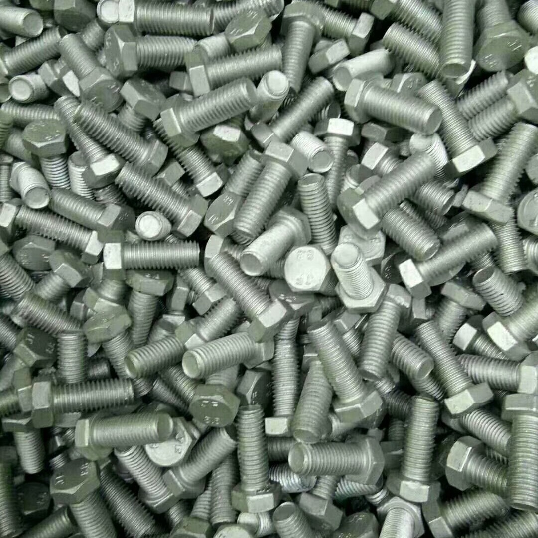 钢结构高强螺栓镀锌六角螺栓 铁塔螺栓高强螺栓车床螺栓机床螺丝