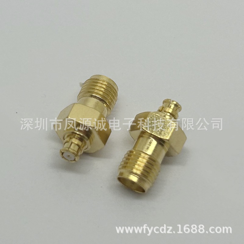 SMAK/SMPK 高频同轴转接头 全铜 射频转接头  全铜 SMA母转SMP母