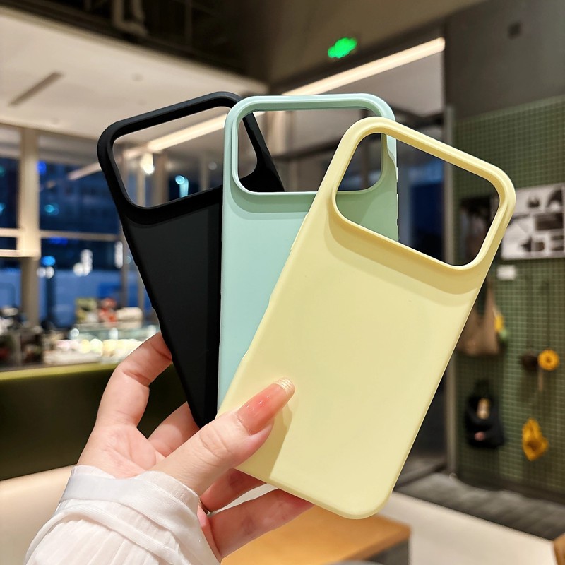 适用iPhone17Promax手机壳液态硅胶内置磁吸苹果17纯色防摔保护套|undefined