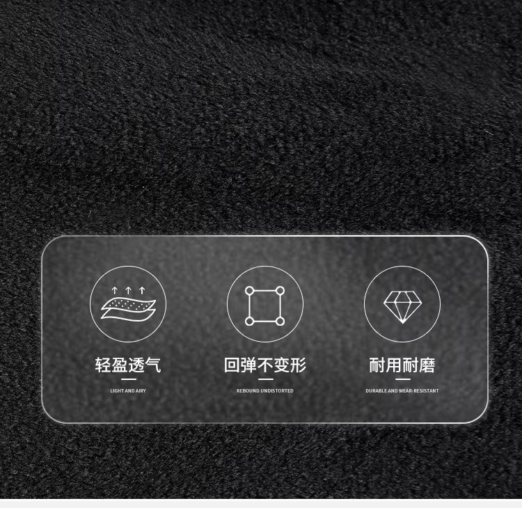 Flannel Car Seat Cushion Winter Plush Universal Car Seat Cover Suede Warm Non-Slip Car Seat Cushion Cover