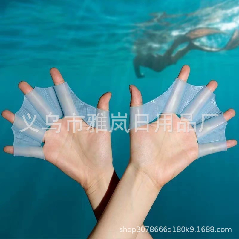 Силиконовые ручные пловцы Подростковый плавательный стиль для взрослых
