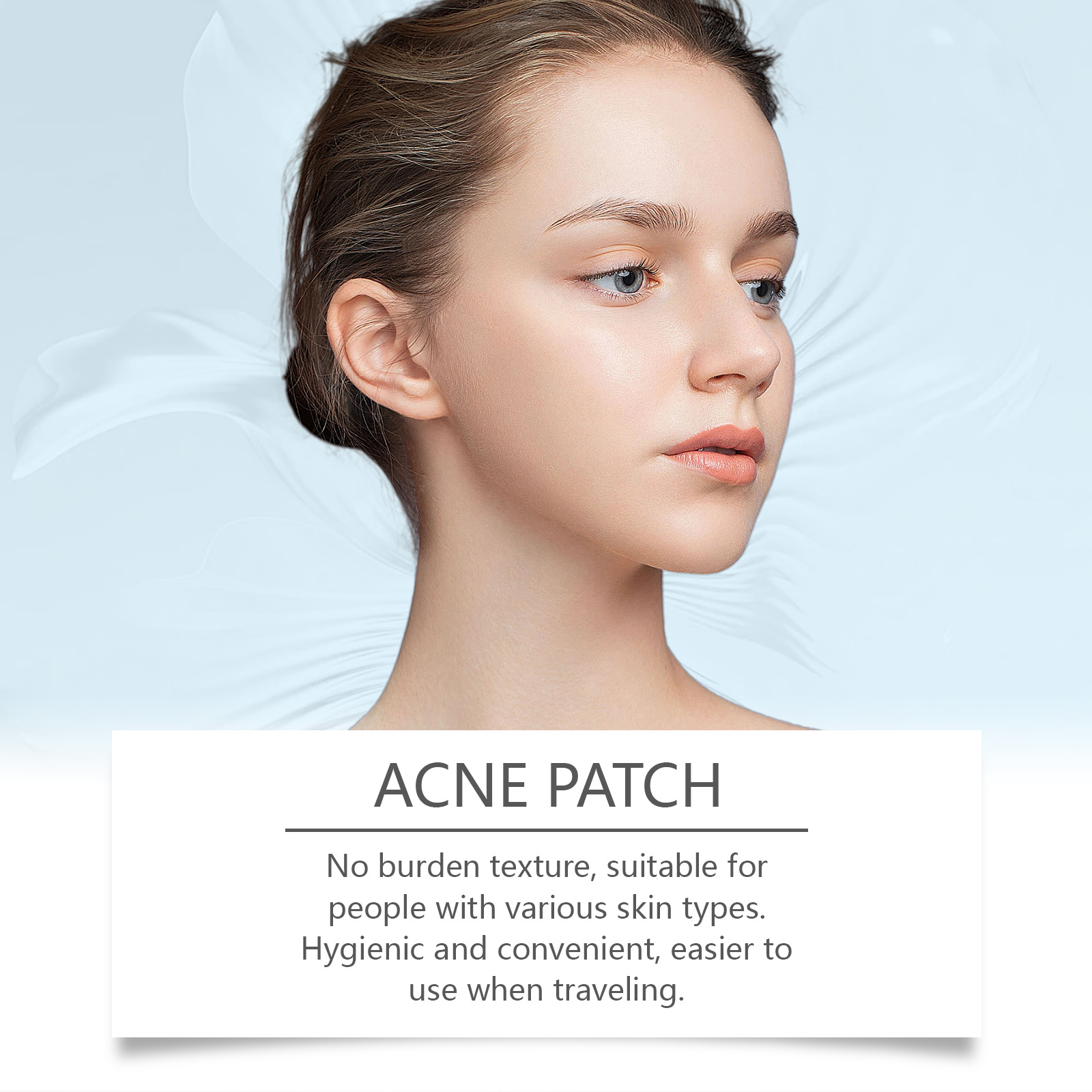 Soft nutritious handheld acne patch from black spots for face