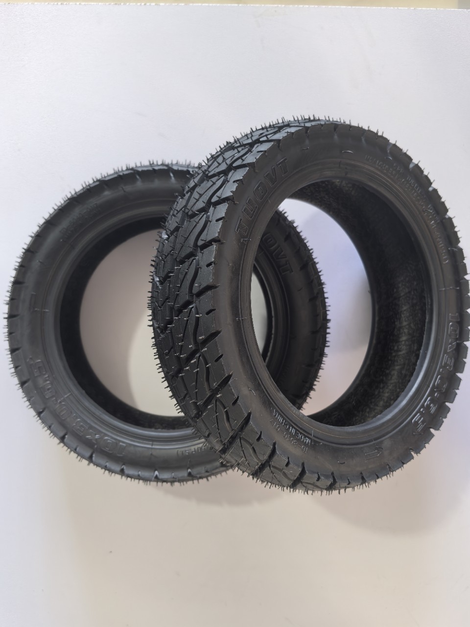 Thickened and Wear-Resistant 10inch Tuovt Electric Scooter 10X3.00-6.5 Tubeless Tire