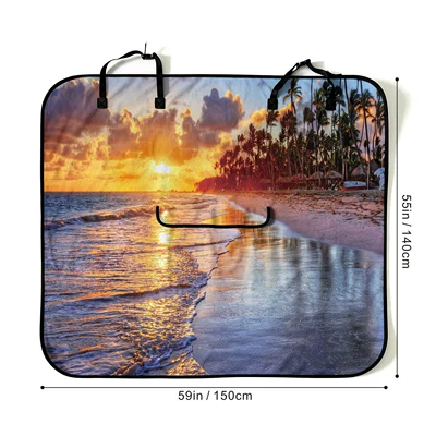 Universal seat cover for gym and exercise, universal - hpcd255-150x140cm