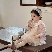 女童秋装外套2025新款婴幼儿薄款衣服可爱女宝宝开衫百搭上衣 a类