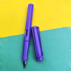 GoldHero Pen Student Use Posture Practice Calligraphy Pen for Beginners Hard Pen with Replaceable Ink Cartridge, Sand-Coated Pen