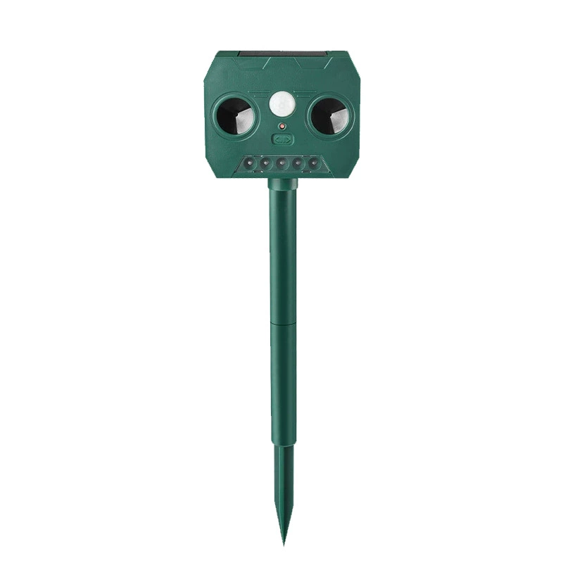Solar Animal Repeller Outdoor Courtyard Ultrasonic Bird Repeller Farm Orchard Solar Rat Repeller