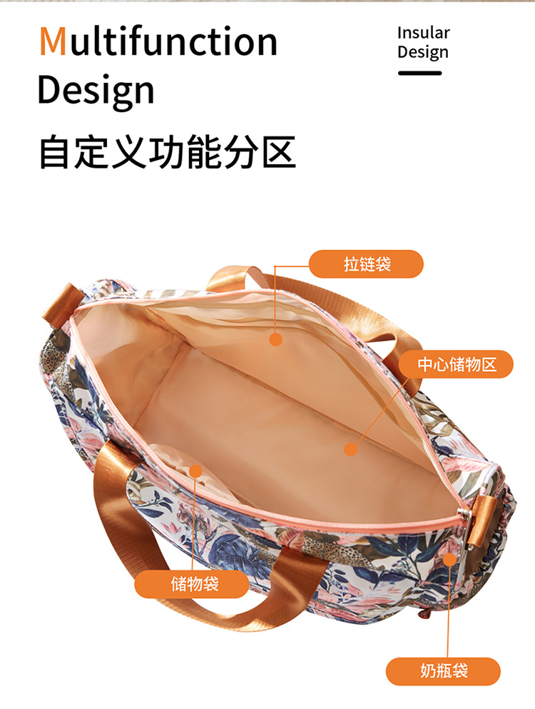 茵秀丽单肩妈咪包 (4)