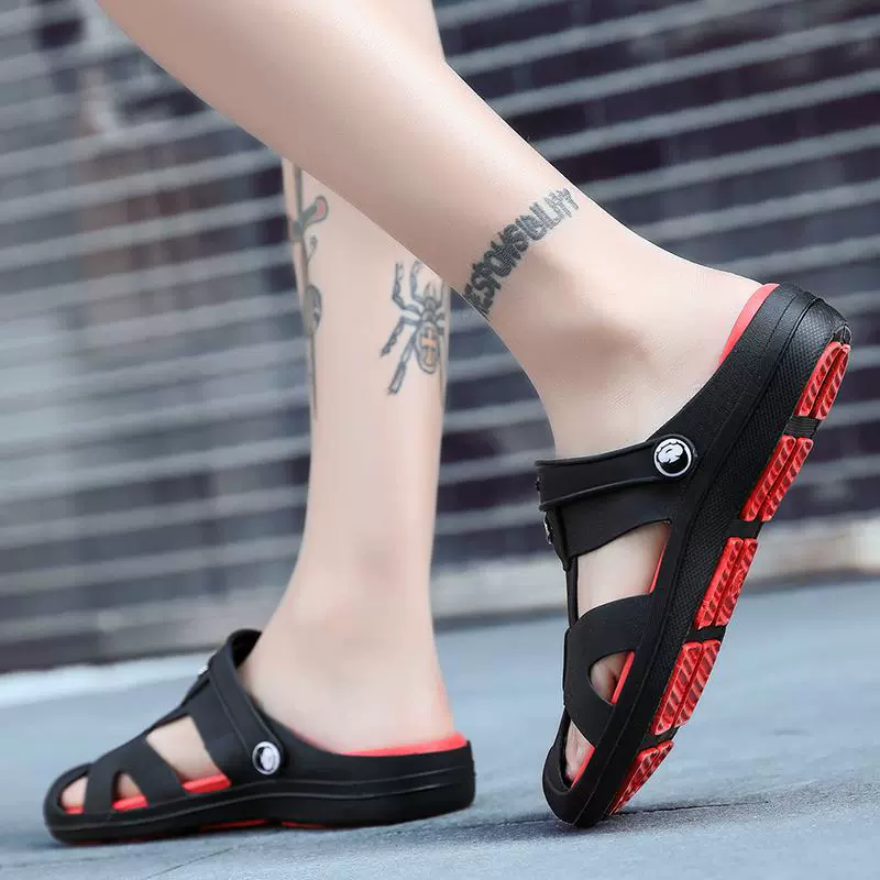 Тапочки Мужские сандалии буксировка мужская ванная комната