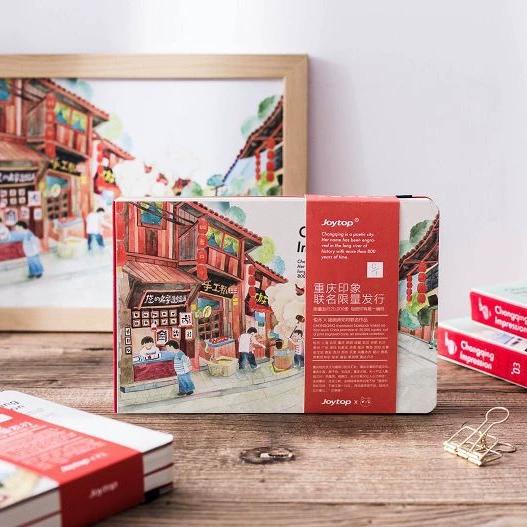 Joytop Yuemu Chongqing ультра‑толстое лимитированное издание «Impression Book» A5, городская серия, путевой блокнот