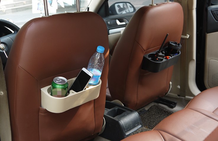 Car Gap Plug Water Rack Mobile Phone Rack Storage Box Car Three-in-One Water Cup Holder Car Multi-Function Storage Rack