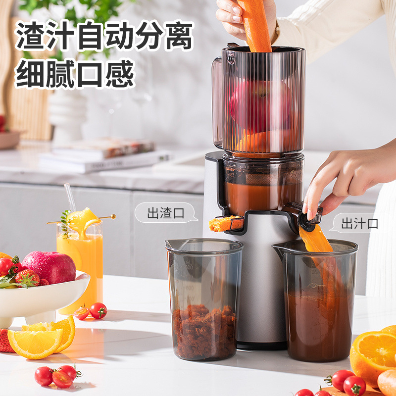 Máquina de jugo crudo multifuncional y máquina de jugo automática de separación de residuos de jugo de gran calibre