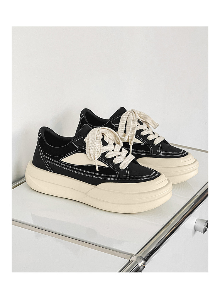 Chaussures décontractées homme à semelles épaisses et rehaussantes_voghion.com