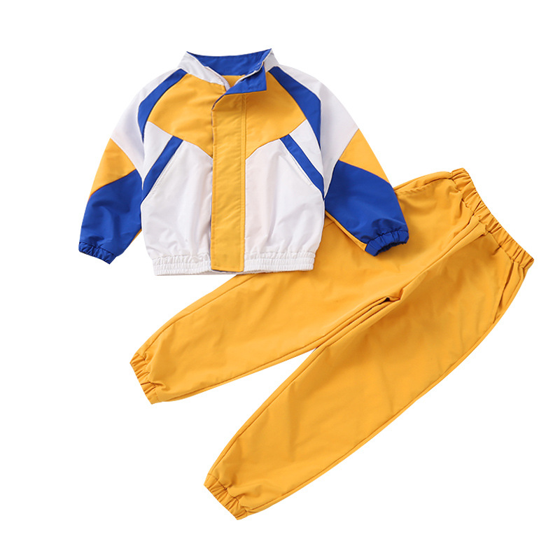 유치원 정원 의류 봄 1 학년 개업 의류 세트 초등학교 유니폼 봄 가을 의류 스포츠 3 피스 클래스