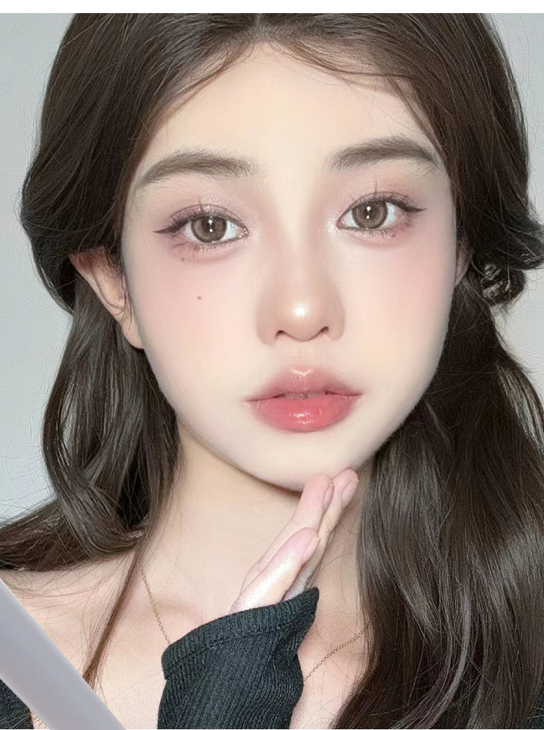 Makeup xixi three-dimensional outlining, misty eyebrow pencil, natural color display, distinct strands, waterproof, no smudging, double-head eyebrow pencil undefined