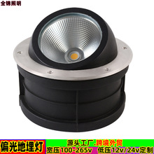 偏光地埋灯户外防水嵌入式照墙壁地灯外贸外墙亮化led洗墙埋地灯