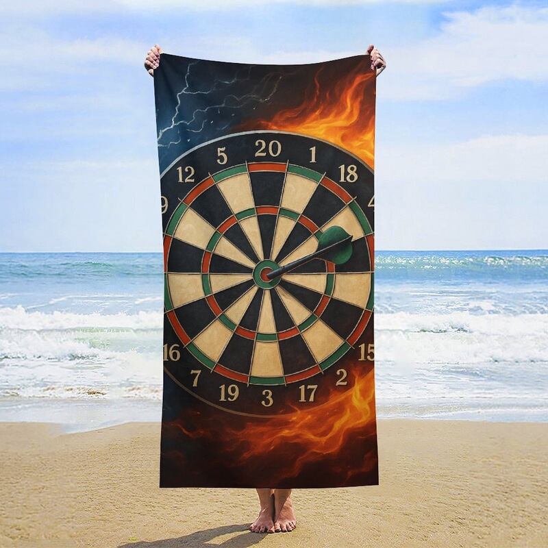Hot-Selling Jit Towel with Arrow Pattern Design, Dartboard Pattern Suitable for Adults and Teenagers Hot-Selling Jit Towel with Arrow Pattern Design, Dartboard Pattern Suitable for Adults and Teenagers