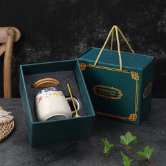 陶瓷咖啡杯辦公室杯子大容量馬克杯水杯情侶套飲料杯茶杯禮盒裝